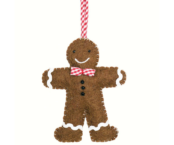 Gingham Gingerbread Man